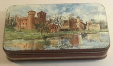 FERRO & GRODER-TORINO -VECCHIA SCATOLA DI LATTA-VINTAGE-E D'EPOCA-USATA