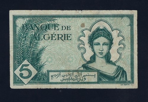 Algeria franchi 1942 - algeria, 5