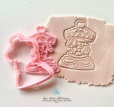 Cavallo Dondolo Giostra Carosello Nascita Formine Biscotti Cookie Cutter 8,8cm