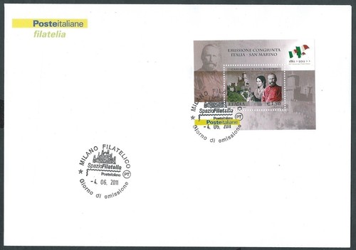 2011 italia fdc poste italiane - fdc,