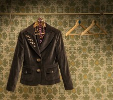 giacca velluto donna vintage