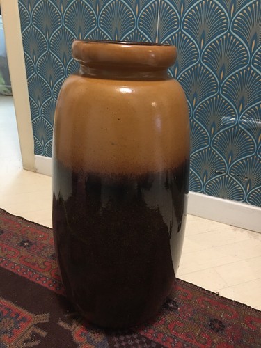 Vintage grande ceramica vaso - vintage,