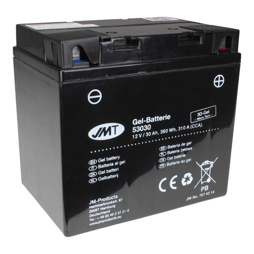 Batteria jmt gel - gel, bmw