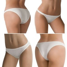 3 Slip Donna Cotone Vita Bassa