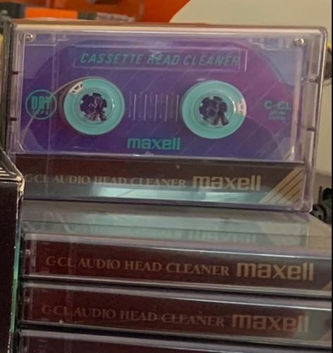 Audio cassetta maxell pulisci - audio,