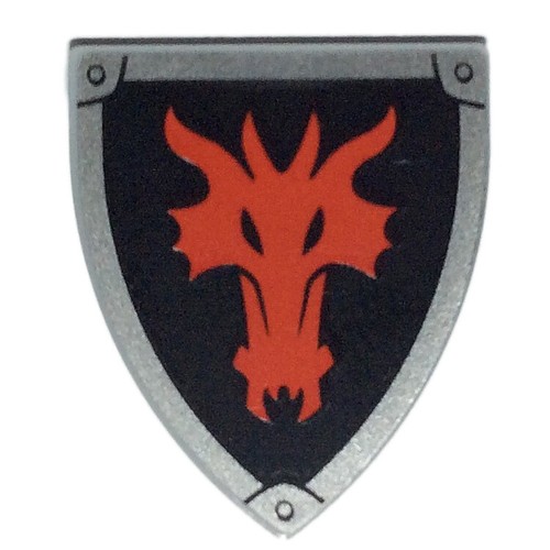 Nuovo lego scudo drago - nuovo,