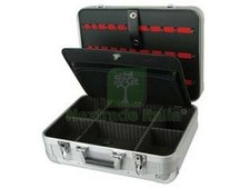 1PZ VALIGETTA ELETTRICISTA ALLUMINIO CM.48X34X20,5H.: