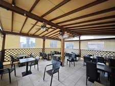 Gazebo 7mx8m in legno con