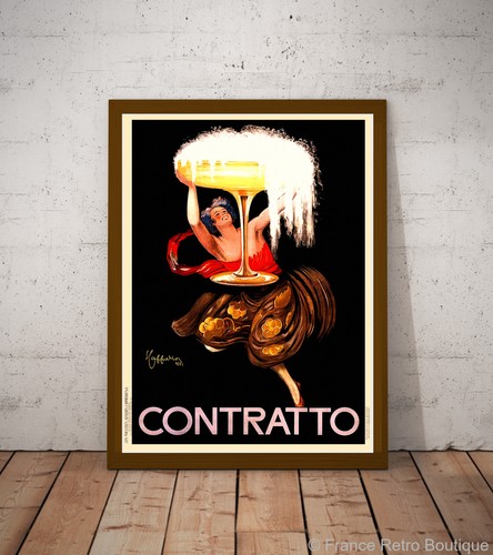 Cappiello contract poster - cappiello,