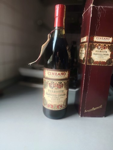 Cinzano antica bottiglia - cinzano,