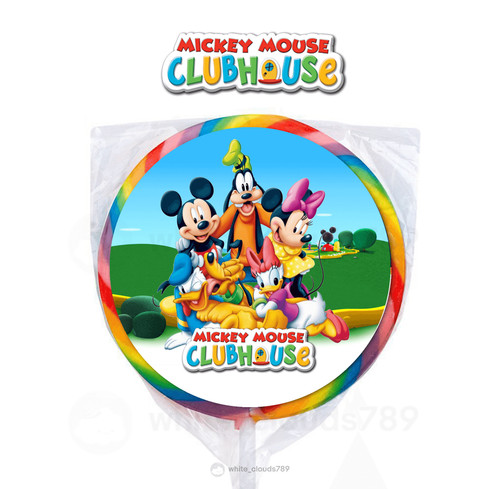 Etichette adesive topolino - etichette,