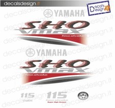 Adesivi calandra motore marino