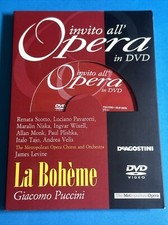 LA BOHEME GIACOMO PUCCINI DVD + LIBRETTO INVITO ALL'OPERA DEAGOSTINI AUDIO