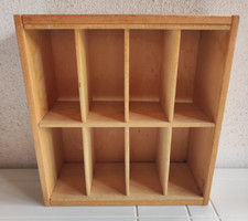 PORTA CD ARTIGIANALE 28 cm * 28 cm CONTIENE FINO A 40 CD