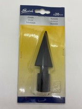 swish end support Ø20 black