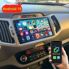 Autoradio 9" Android 15 stereo GPS navigatore satellitare BT 32GB per KIA Sportage 3 2010-2016