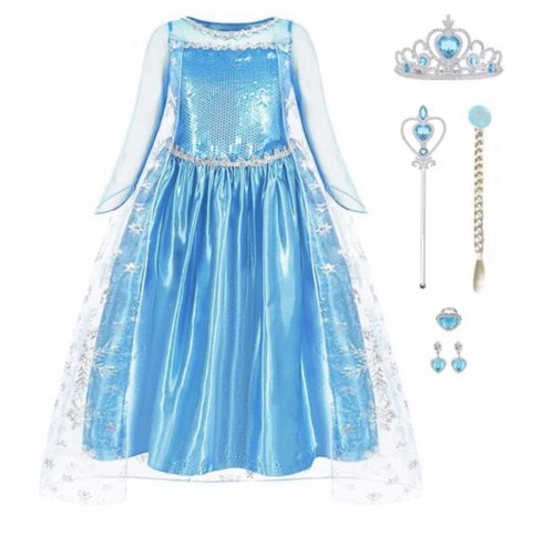 Costume bambina elsa - costume,