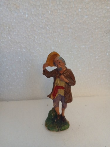 Personaggio presepe vintage - presepe,