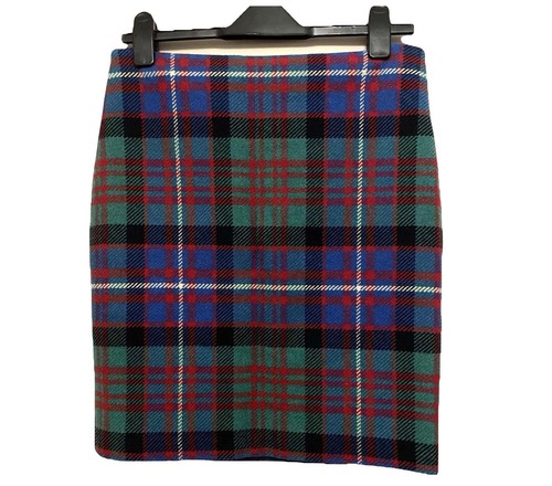 Minigonna dritta oui - oui, tartan