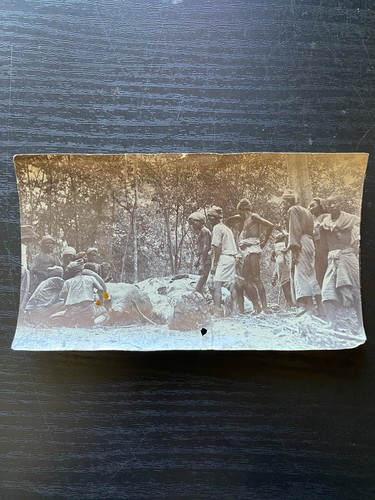 Rara antica foto caccia