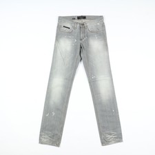 Philipp Plein Bootcut W30 Jeans Usato Denim (Cod.SJ1480) Uomo