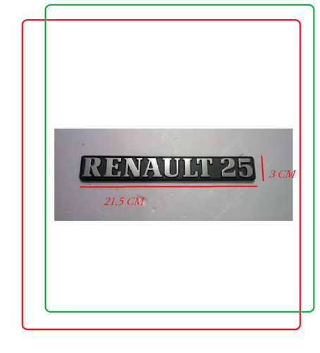 Renault logo sigla - 25,