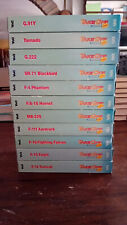 Lotto 22 VHS cassette Top Gun Collana De Agostini Aerei Elicotteri Aviazione /RR