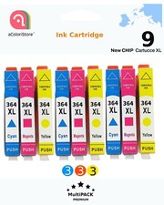 9 cartucce compatibili per HP