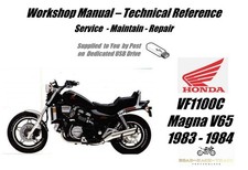 Honda vf1100c magna v65 - honda,