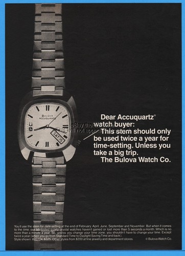 Orologio bulova 1974 - bulova,
