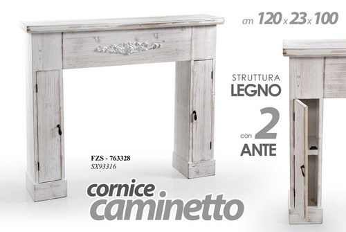 Cornice camino consolle - cornice,