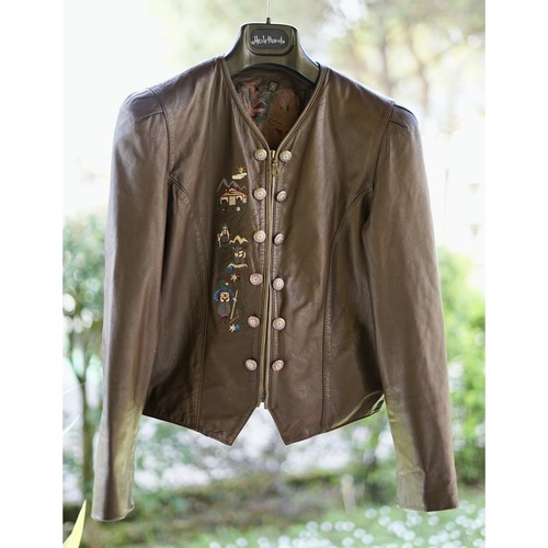 Giacca pelle donna - pelle, tg.42/44