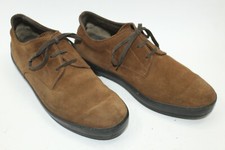 TOD'S scarpe uomo taglia 8,5 Europa 42 MARRONE SCAMOSCIATO pelle S8690