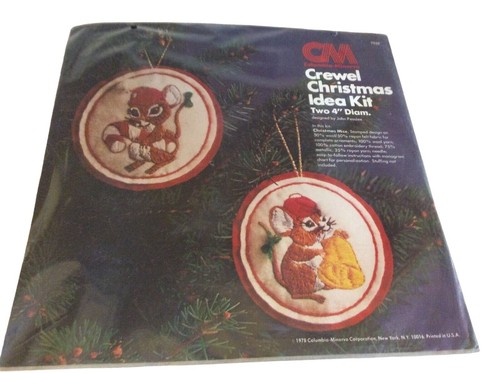 Columbia minerva crewel kit - columbia-minerva,