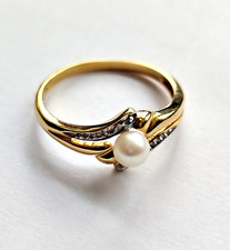 Anello in oro misura 68 con