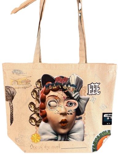 Borsa tote tela pesante - borsa,