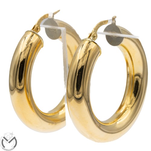 Orecchini oro giallo - 18, 750