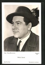 Cartolina attore Mario Lanza