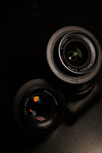 Contax zeiss planar mm - contax, t