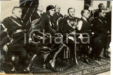 1934 NAPOLI La PRINCIPESSA di PIEMONTE per la Chiesa di Donna Regina *Fotografia
