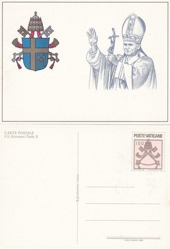 Cartolina papa giovanni apolo - cartolina,