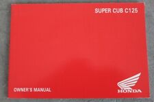Honda Super Cub C125 Owner,s