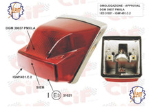 FANALE POSTERIORE ORIGINALE SIEM OMOLOGATO COMPLETO DI GUARNIZIONE CIF 1787-OR