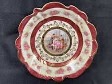 PROV SAXE E.S.Germany antico piatto da portata dal 1902 al 1937 Angelica Kauffmann