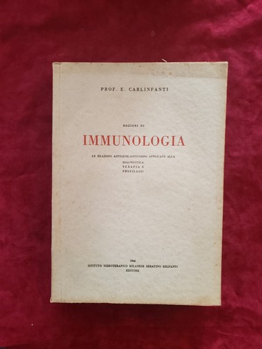 Libro nozioni immunologia - di,