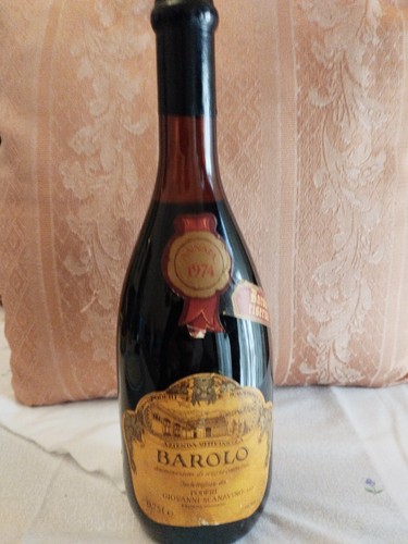 Barolo docg 1974 poderi - barolo,