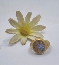 ANELLO CON RONDINE in smalti