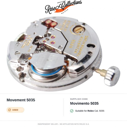 Movimento 5035 usato per - 5035,