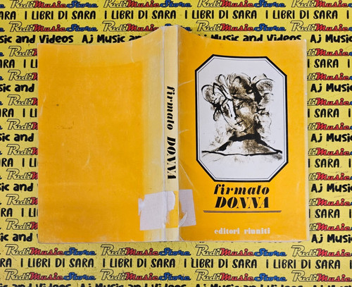 Book libro firmato donna - libro, brani