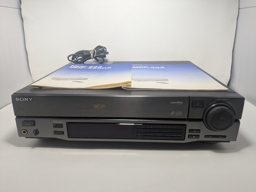 Sony mdp 333 - laserdisc, ld